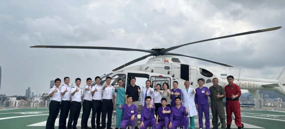 东部通航联合深圳市人民医院举办直升机医疗救援培训