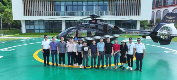龙岗平湖辅城坳首飞成功!东部通航城市空中交通网络再添战略支点！